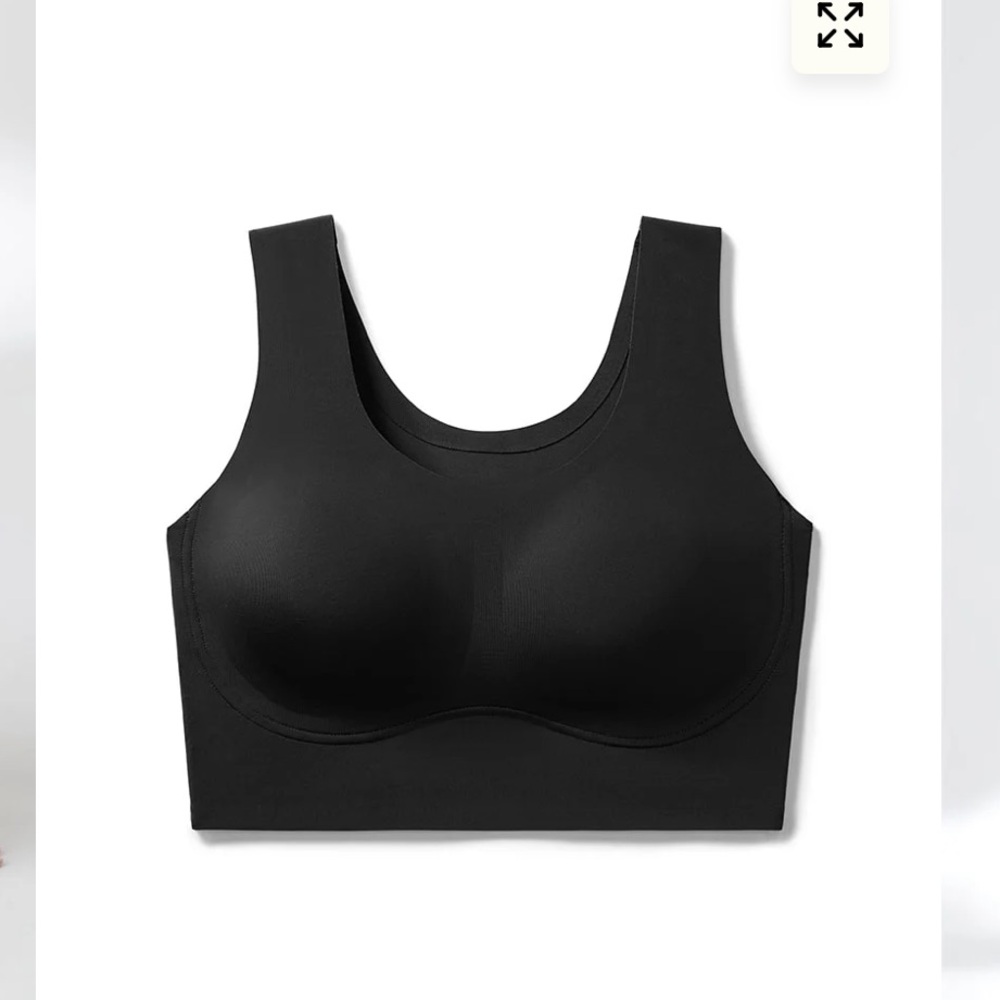 True Body Lift Scoop Neck Bra Black large